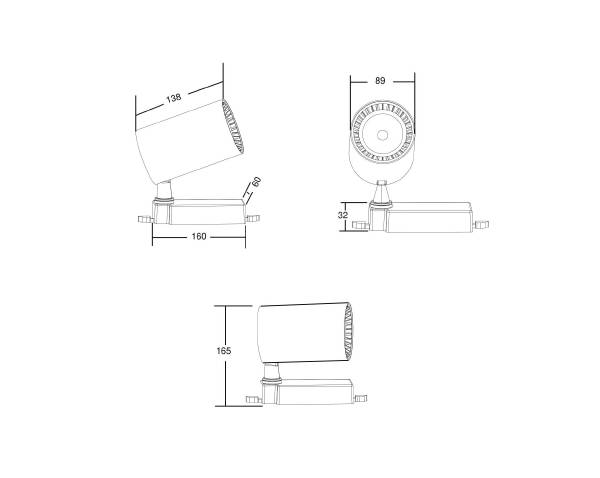 Трековый светильник Maytoni Vuoro Trinity TR029-3-20W4K-W