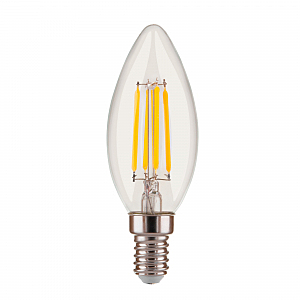 Светодиодная лампа Elektrostandard Dimmable F Dimmable 5W 4200K E14 (C35 прозрачный) (BLE1401)