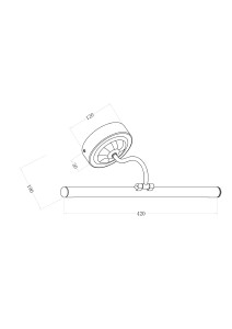 Подсветка для картин Maytoni Oculus MIR014WL-L9G3K