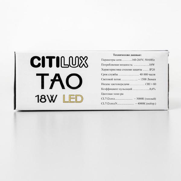 Светильник подвесной Citilux Тао CL712S180N