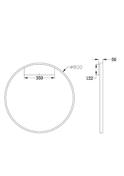 Настенный светильник Maytoni Rim MOD058WL-L50B4K