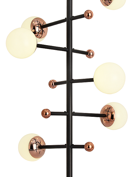 Торшер Natali Kovaltseva Loft Led LED LAMPS 81344/1F GOLD BLACK