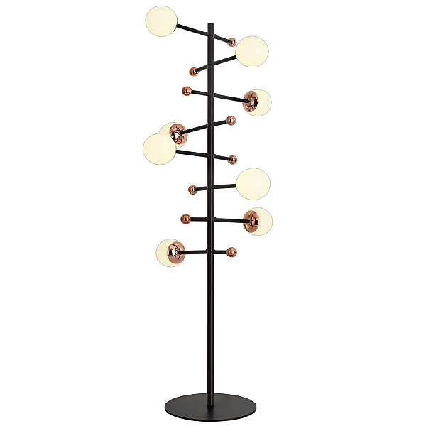 Торшер Natali Kovaltseva Loft Led LED LAMPS 81344/1F GOLD BLACK