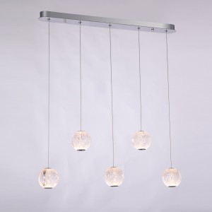 Светильник подвесной Delight Collection MD20001012 MD20001012-5B chrome