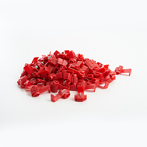 Зажим прокалывающий ответвительный ЗПО-1 - 1,5 мм2, красный (упаковка 100 шт) Stekker LD502-15 39348