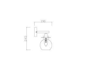 Настенное бра Freya Circle FR5183WL-01G