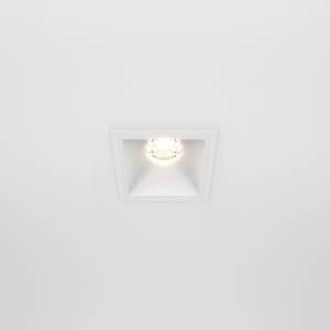 Встраиваемый светильник Maytoni Alfa LED DL043-01-10W3K-SQ-W