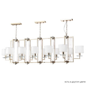 Подвесная люстра Crystal Lux Nicolas NICOLAS SP12 L1600 GOLD/WHITE
