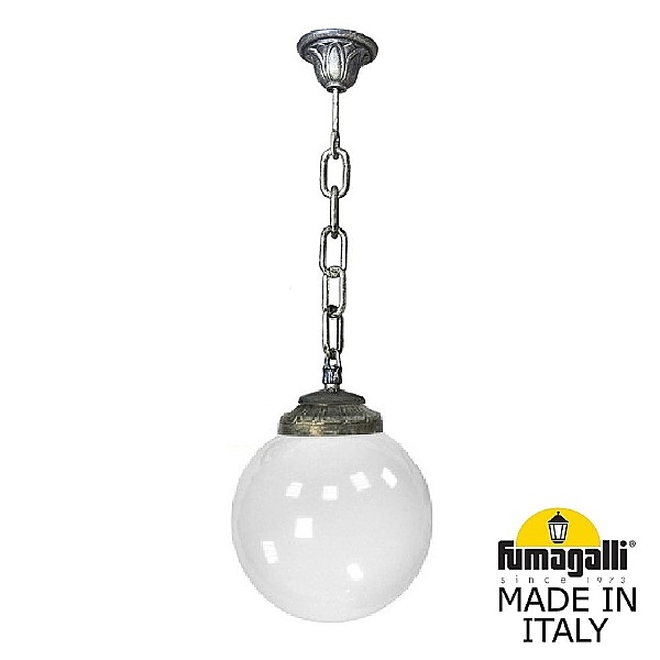 Уличный подвесной светильник Fumagalli Globe 250 G25.120.000.BYF1R