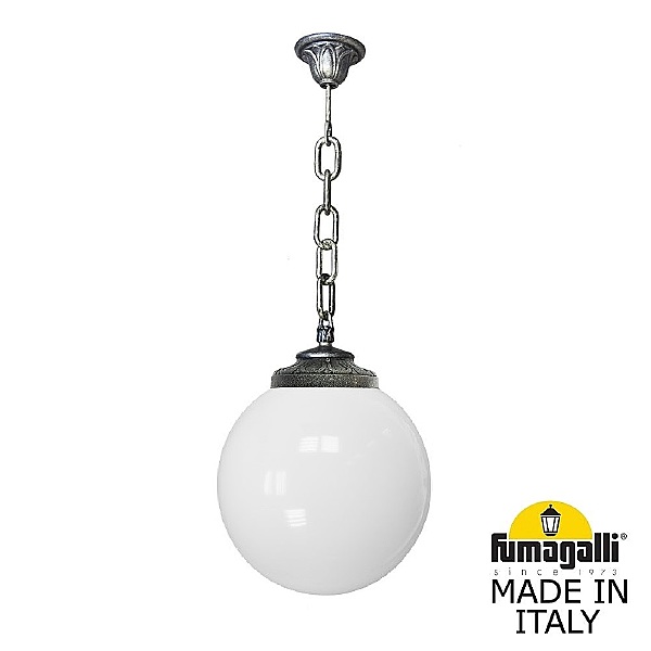 Уличный подвесной светильник Fumagalli Globe 300 G30.120.000.BYF1R