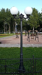 Столб фонарный уличный Fumagalli Globe 300 G30.157.S20.AYF1R
