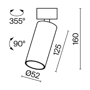 Светильник спот Maytoni FOCUS LED C055CL-L12W4K-W-W