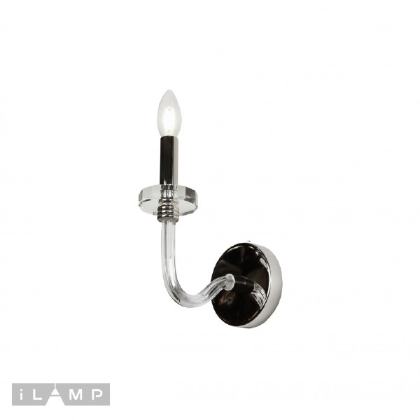 Настенное бра iLamp Vibe W9474-1 Nickel