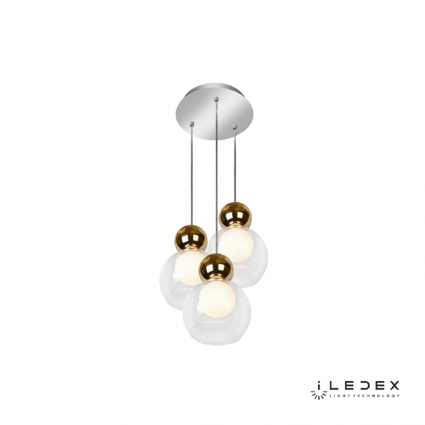 Светильник подвесной ILedex Blossom C4476-3R GL