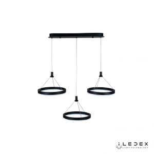 Светильник подвесной ILedex Libra D075-3 BK