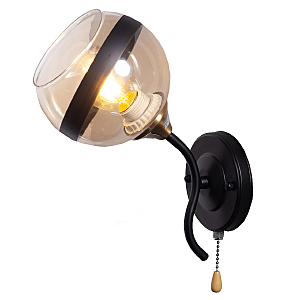 Настенное бра IMEX MD.3595-1-W COFFEE+FGD