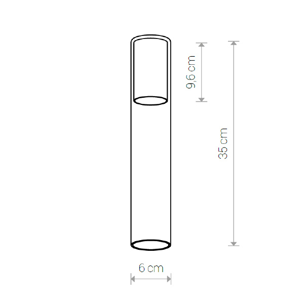 Плафон Nowodvorski Cameleon Cylinder L 8537