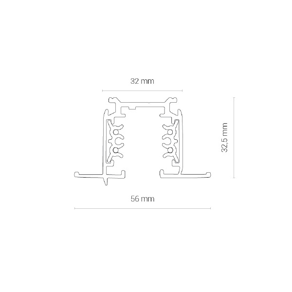 Встраиваемый шинопровод Nowodvorski Ctls Track 8692