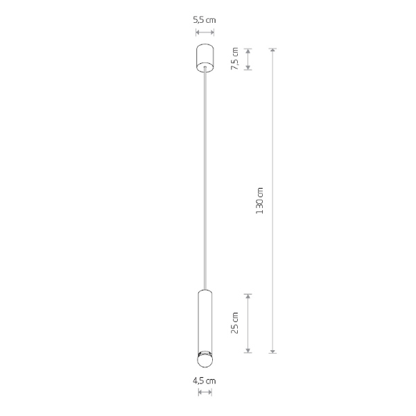 Светильник подвесной Nowodvorski Baton 7852