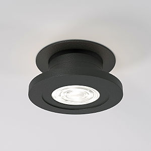 Встраиваемый светильник Elektrostandard Surf 25084/LED 6W 4000K чёрный