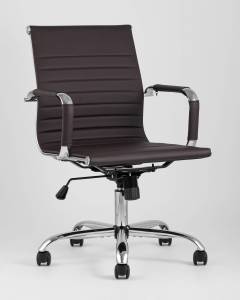 Кресло офисное Stool Group City D-101 brown