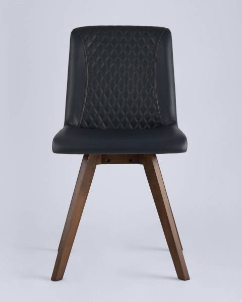 Комплект стульев Stool Group MARTA LW1902-G PU DARK BLUE GRID-KOROB4