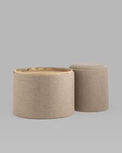 Пуфик Stool Group Хюгге 19B260LL BY1701-3
