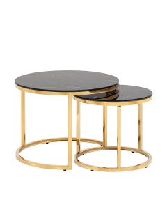 Журнальные столы Stool Group Селена EET-131-2S-TG black