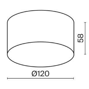 Светильник потолочный Maytoni Zon IP O430CL-L15B3K