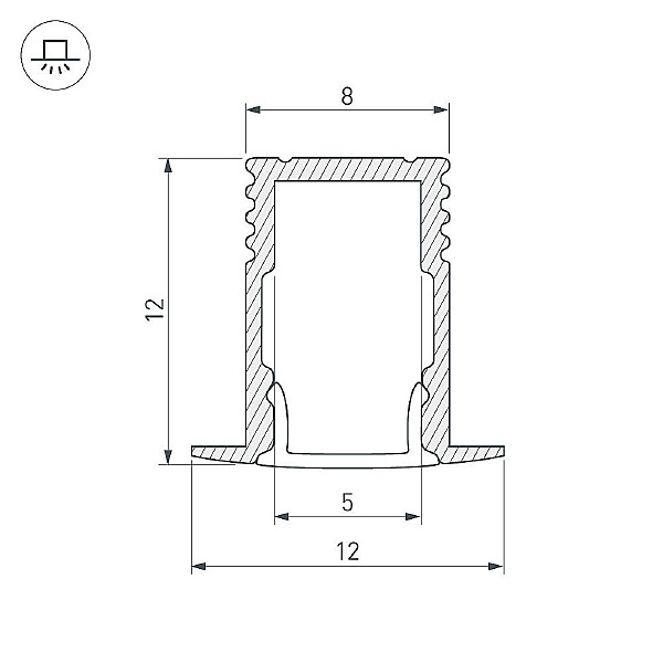 Профиль Arlight Sl-Slim 023715