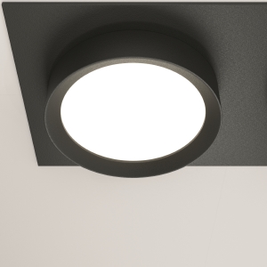 Встраиваемый светильник Maytoni Downlight DL086-02-GX53-SQ-B