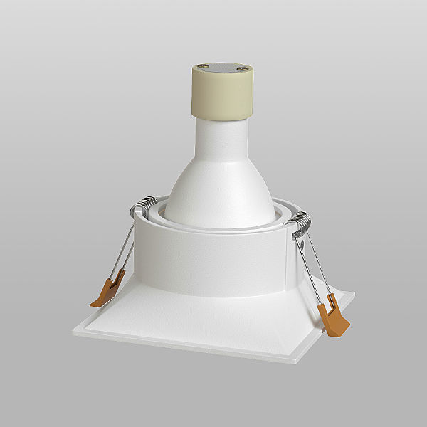Встраиваемый светильник Elektrostandard Punto 25017/01 GU10 белый