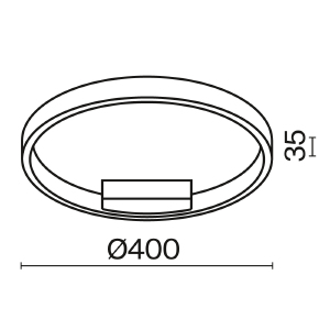 Светильник потолочный Maytoni Rim MOD058CL-L25BSK