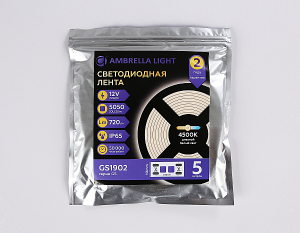 LED лента Ambrella LED Strip 12V GS1902