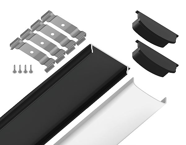 Профиль Ambrella Illumination GP1600BK
