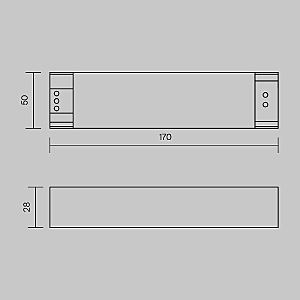 Блок питания Maytoni Power Supply Magnetic PSL005-100W-48V-IP20