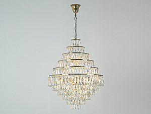 Подвесная люстра Newport 10120 10125+15/C gold