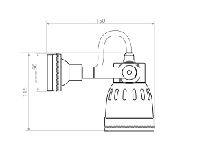 Настенный светильник Covali WL-30402