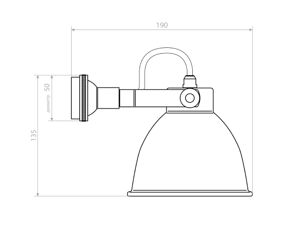 Настенный светильник Covali WL-50732