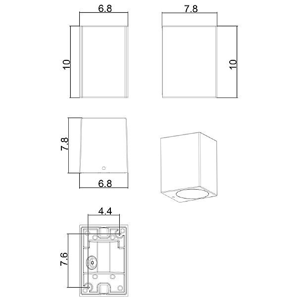 Уличный настенный светильник Arte Lamp Artefact A3404AL-1BK