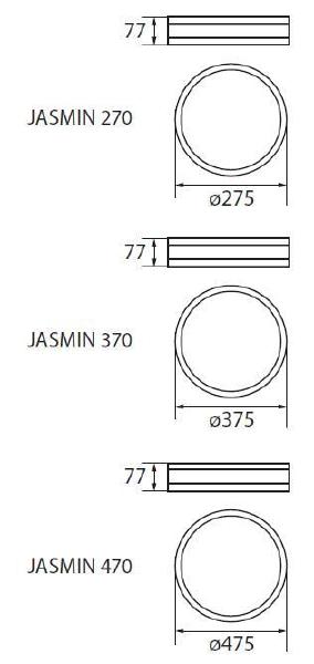 Светильник потолочный Kanlux Jasmin 23124