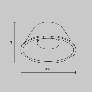 Линза Maytoni Focus Led LensD49-15