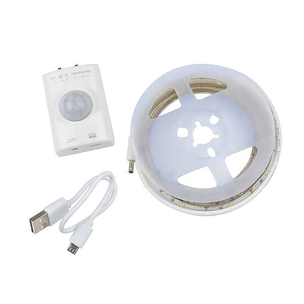 Готовый комплект Uniel ULS-R21-2,4W/4000K/1,0M/RECH SENSOR Smart Light блистер