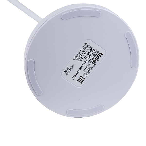 Настольная лампа Uniel Ulm ULM-D603 10W/3000-6000K/DIM WHITE