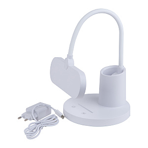 Настольная лампа Uniel Ulm ULM-D603 10W/3000-6000K/DIM WHITE