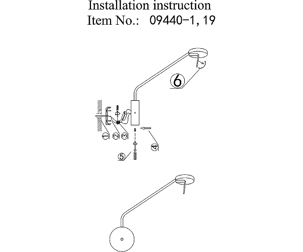 Настенный светильник KINK Light Некси 09440-1,19(4000K)