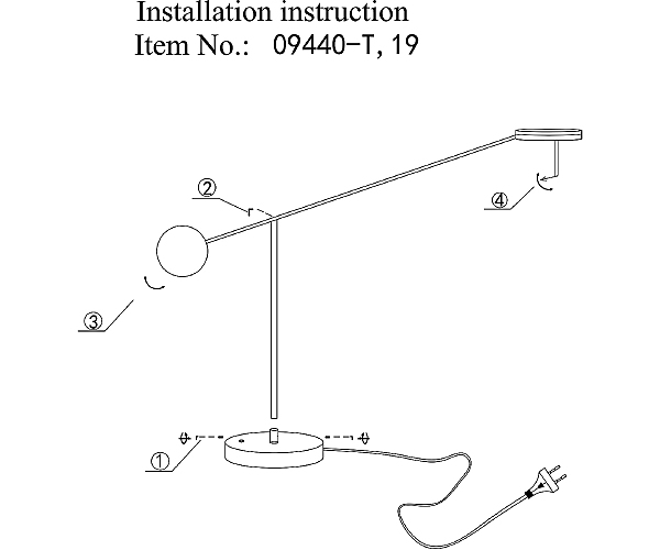 Торшер KINK Light Некси 09440-T,19(4000K)