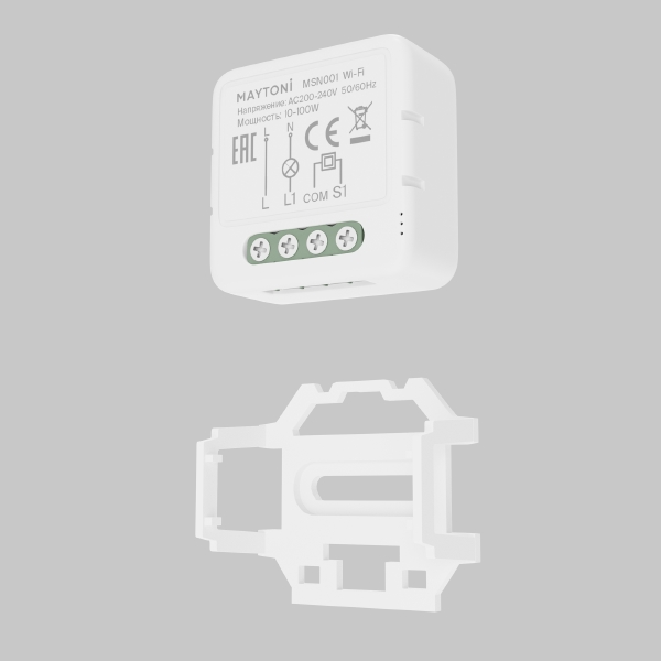 Wi-Fi выключатель одноканальный (без нуля) Maytoni Wi-Fi Модуль MSN001