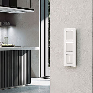 Рамка Werkel Slab белый софт W0032961/ Рамка на 3 поста Slab (белый софт)