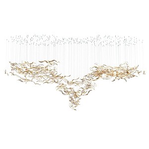 Люстра каскадная L'Arte Luce Luxury Contour L63003